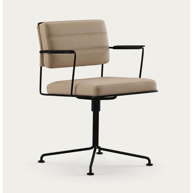 Henrik tengler time chair frame: black, upholstery: lime for one collection the time chair, designed by henrik tengler in...