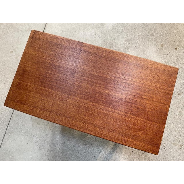 German Teak Nesting Tables, 1950s, Set of 3 For Sale - Image 16 of 18