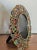 Modern Vintage Enamel Picture Frame With Crystals For Sale - Image 3 of 5