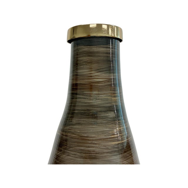 Contemporary Dakota Glass Vase - Large For Sale - Image 3 of 8