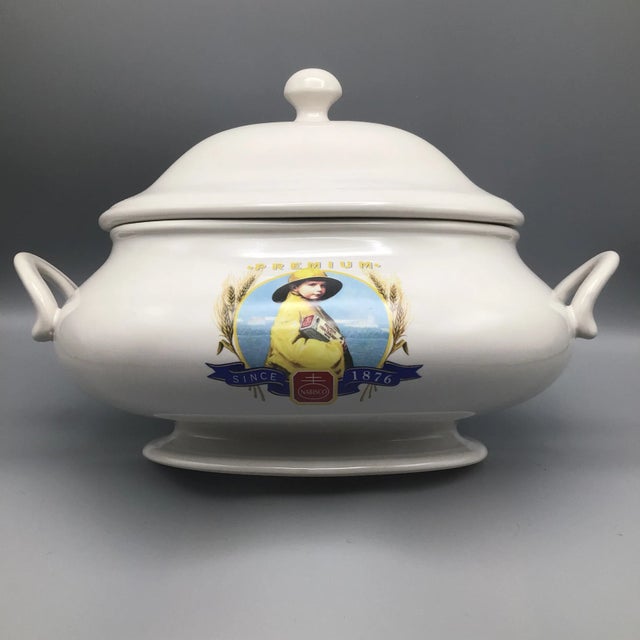 Vintage Nabisco 100th Anniversary Ceramic Soup Tureen For Sale - Image 13 of 13
