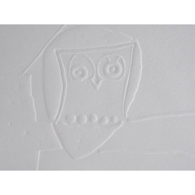 After Pablo Picasso, The Owl in the Heights, Wood Engraving For Sale - Image 4 of 7