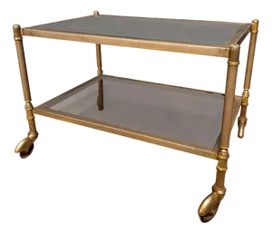 Neo-Classical Style Brass Coffee Table