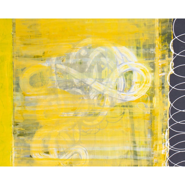 Contemporary Mixed Media on Wood Panel Painting by Bernd Haussmann For Sale - Image 3 of 7