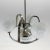 Art Deco Chrome & Milk Glass Chandelier, 1930s For Sale - Image 6 of 11