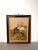 Charming pastoral painting bearing the signature Henry Schouten at the lower left. The scene depicts a rural figure beside...
