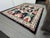 Tribal 6ft 8in × 8ft Heriz Floral Medallion Area Rug For Sale - Image 3 of 12