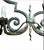 Large Decorative Wrought Iron Wall Sconces, French, circa 1950 - A Pair For Sale - Image 18 of 18