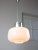 Mid-Century Modern Mid-Century Opaline Pendant Lamp For Sale - Image 3 of 11
