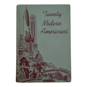 1942 Twenty Modern Americans Book