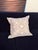2010s Restoration Hardware Decorative Pillow – Embroidered Linen Accent Cushion For Sale - Image 5 of 6