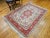 Vintage Persian Tabriz Area Rug, Handwoven Floral Pattern With Silk, Ivory & Salmon, 5’ X 7’ For Sale - Image 4 of 12