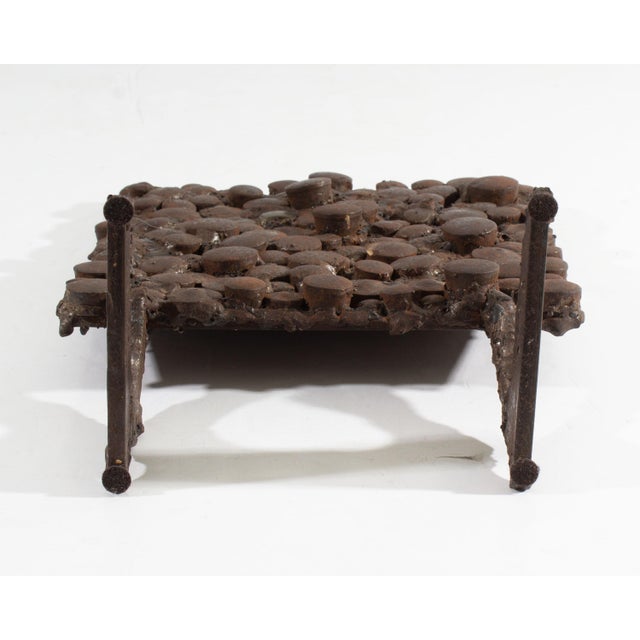 1969 Abstract Metal Sculpture by Harry Hilson For Sale - Image 4 of 10