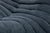 Togo Lounge Chair and Pouf in Grey Corduroy by Michel Ducaroy for Ligne Roset, 1973, Set of 2 For Sale - Image 15 of 18