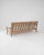 Mid-Century French Oak and Boucle Sofa For Sale - Image 10 of 12