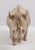 Hand-Carved Stone Rhino Sculpture – Heavy Decorative Animal Figure, Natural Veining For Sale - Image 4 of 8