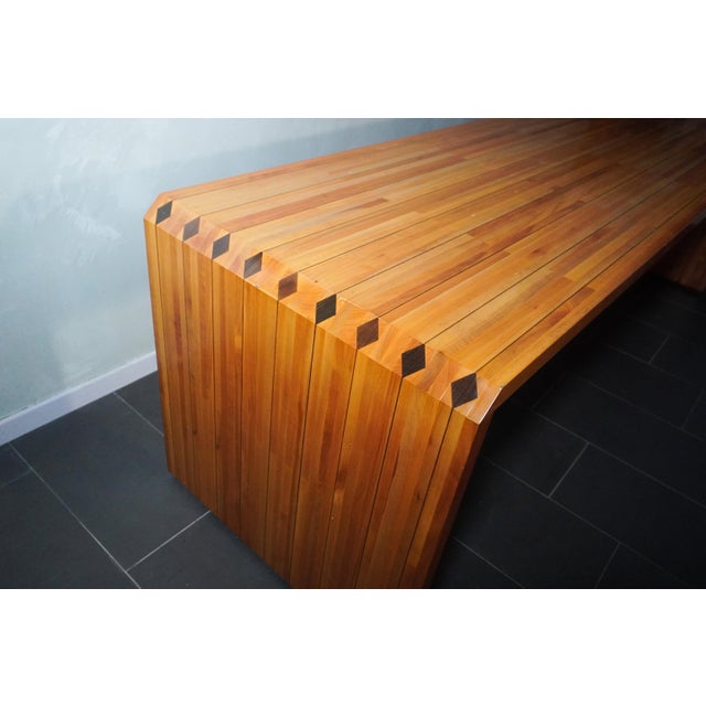 Inlaid Dining Table from Cassina, 1970s For Sale - Image 12 of 16