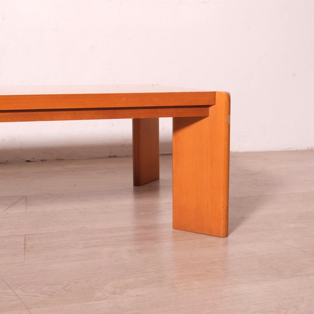 Wood Wooden Coffee Table, 1980s For Sale - Image 7 of 18