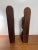 Vintage African Hand Carved Wood Couple Bust Bookends Tribal Folk Art 12" For Sale In Philadelphia - Image 6 of 15
