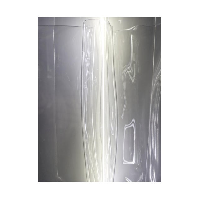 Light Sculpture Fold by Joachim Ramin for Earlylight, in New conditions. Designed from 2000 Signed by Maker