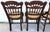 Antique Eastlake Victorian Style Walnut Cane Seat Side Dining Chairs Set of 4 For Sale In Miami - Image 6 of 13