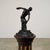 Bronze Bronze Classical Athlete Sculpture After Discobolus, Greco-Roman Athlete, 12” H For Sale - Image 8 of 16