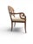 Wood Early 20th Century Pair of Biedermeier Style Satinwood and Ebonized Armchairs For Sale - Image 7 of 12