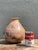 Vintage Hand-Painted Geometric Pottery Vase For Sale - Image 10 of 12
