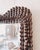 Wood Black Forest Style Pinecone Frame Mirror With Antique Glass For Sale - Image 7 of 10