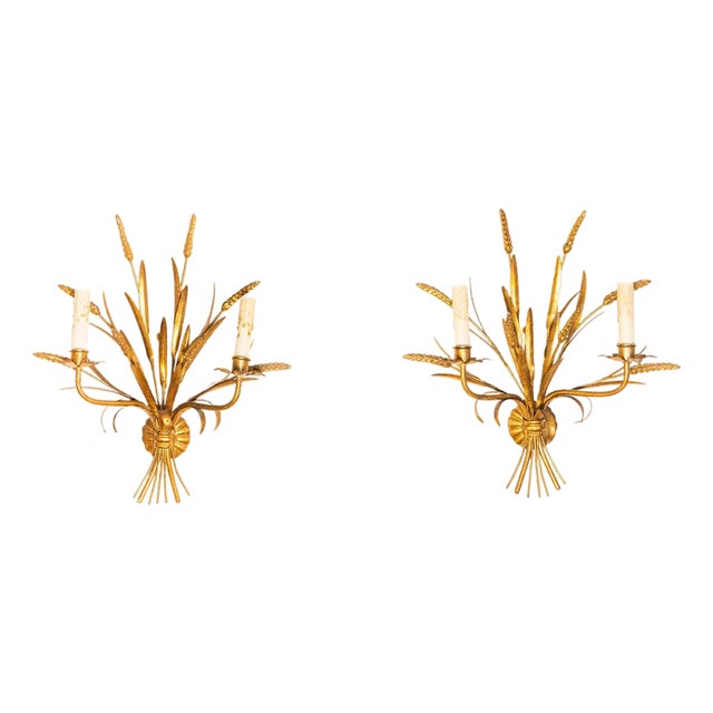 Pair of 20th Century French Sconces - Inspired By Coco Chanel For Sale