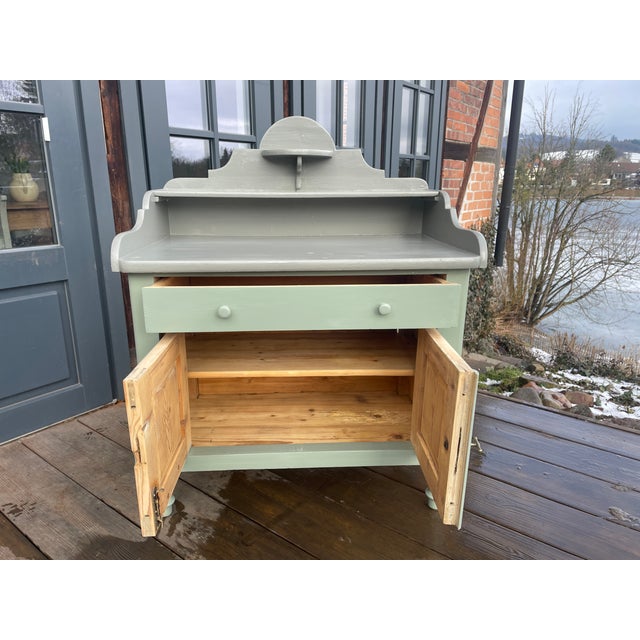 Antique Chest of Drawers in Fir For Sale - Image 10 of 14