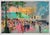 Modern 1980s Cafe De Là Paix Modern Serigraph on Paper LeRoy Neiman For Sale - Image 3 of 7