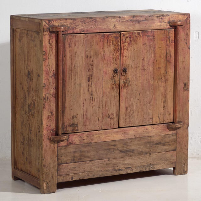 Small Antique Two-Door Cabinet, 1900s For Sale - Image 16 of 16