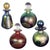 Glass Isle of Wight Glass Set, Set of 4 For Sale - Image 7 of 7