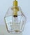 Vintage Lantern Pendant Light in Glass from Limburg For Sale - Image 9 of 18