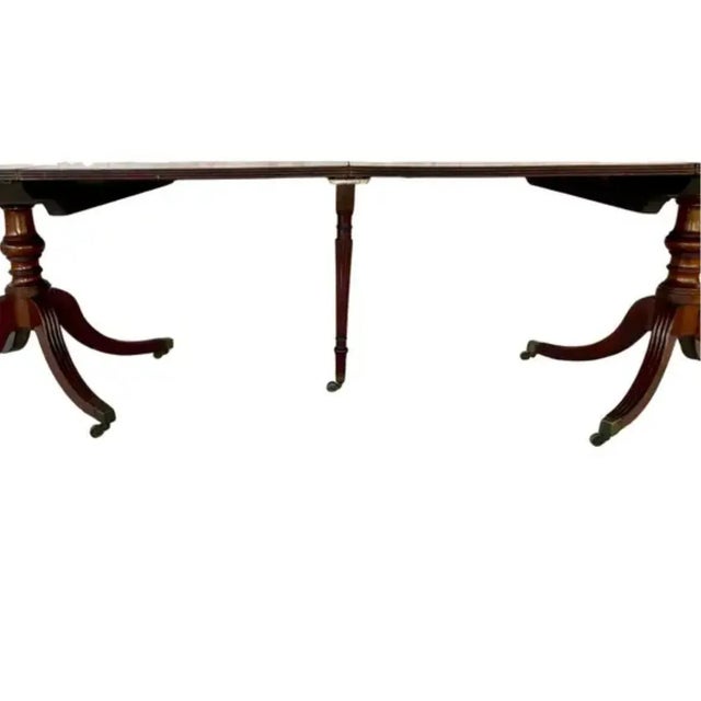 Wood Georgian Mahogany Dining Table 19th Century For Sale - Image 7 of 18