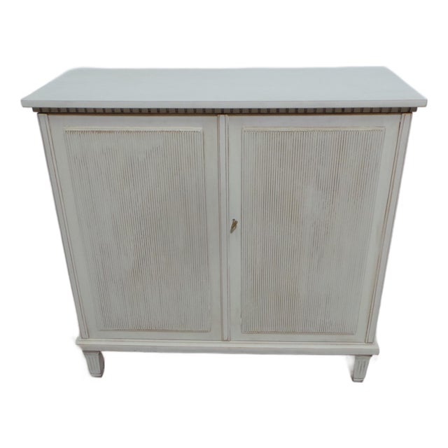 Gustavian Style Unique 2 Door Sideboard For Sale