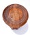 Anglo-Indian Hand-Carved Teak Stands, Pair With Brass Inlays, 1950s For Sale - Image 4 of 6