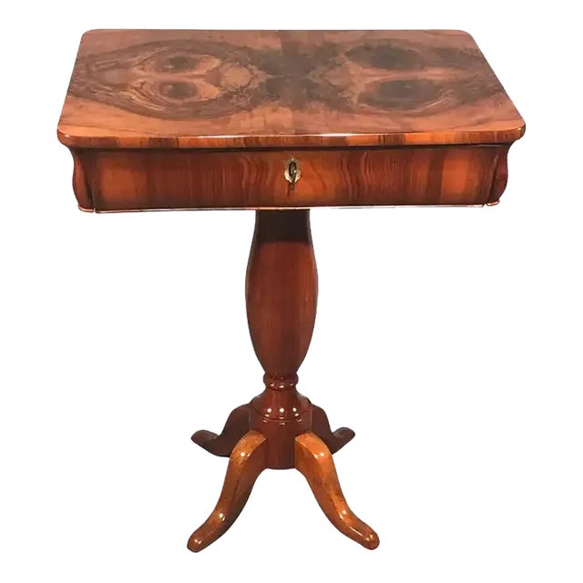 1830 South Germany Biedermeier Sewing Table For Sale