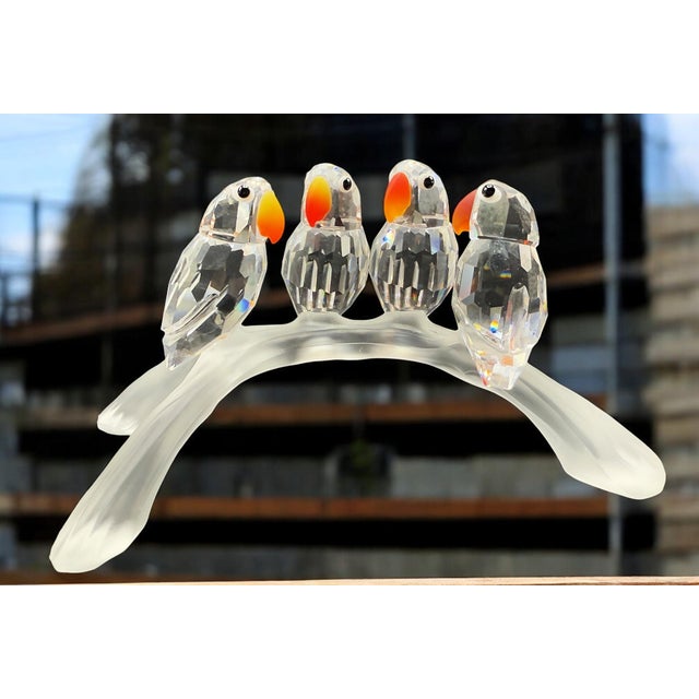 Statuetta Baby Lovebirds by Swarovski, 2000s For Sale - Image 14 of 14