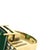 1970s Emerald Cut Green Tourmaline and Diamond 18k Gold Statement Ring, Size 7.5 For Sale - Image 15 of 15