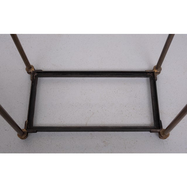 Rectangular Brass and Cast Iron Umbrella Stand, 1900 For Sale - Image 12 of 13