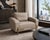 A beautifully tailored contemporary lounge chair by Theodore Alexander, showcasing the brand’s refined balance of modern...