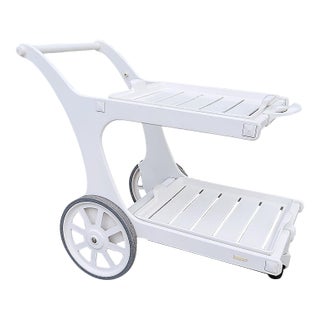 French Bar Serving Cart Triconfort Riviera For Sale