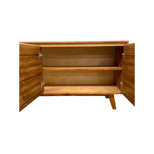 2000-2009 Credenza 4 Door Tv Cabinet For Sale - Image 9 of 9