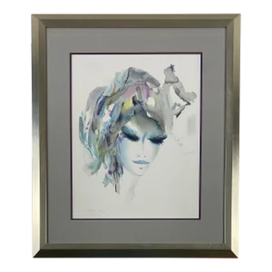 Original Watercolor Artist Proof by Shan Merry Titled "Nevada"
