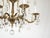Metal Antique 6 Arm Absolutely Fabulous Brass Cut Lead Glass Crystal Chandelier For Sale - Image 7 of 12