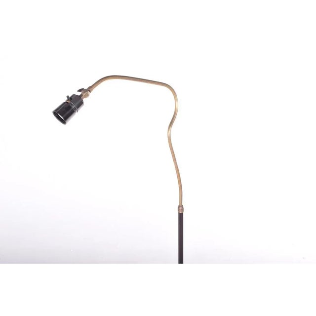 Danish Metal Floor Lamp, 1950s For Sale - Image 3 of 4