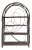 1980s Rustic Twig & Branch Bentwood Display Étagère For Sale