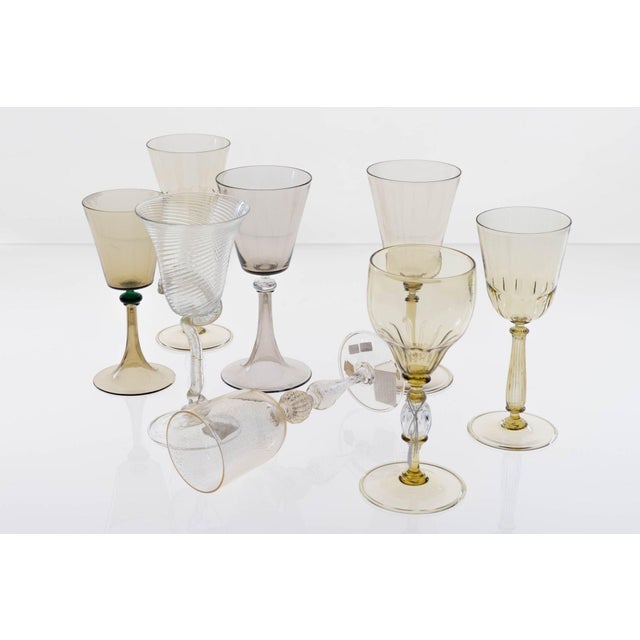 Glasses by Cenedese, Set of 8 For Sale - Image 9 of 18